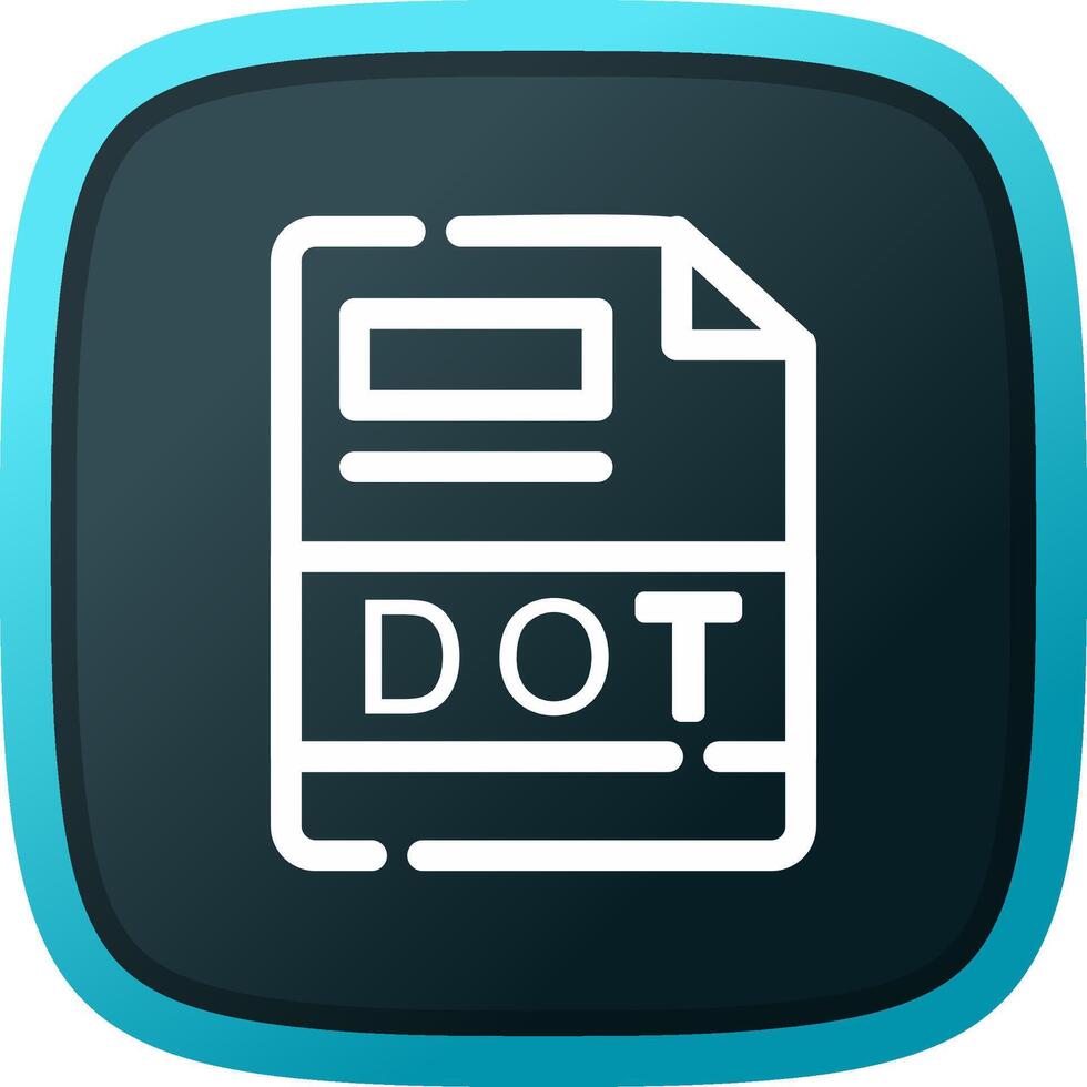 DOT Creative Icon Design vector