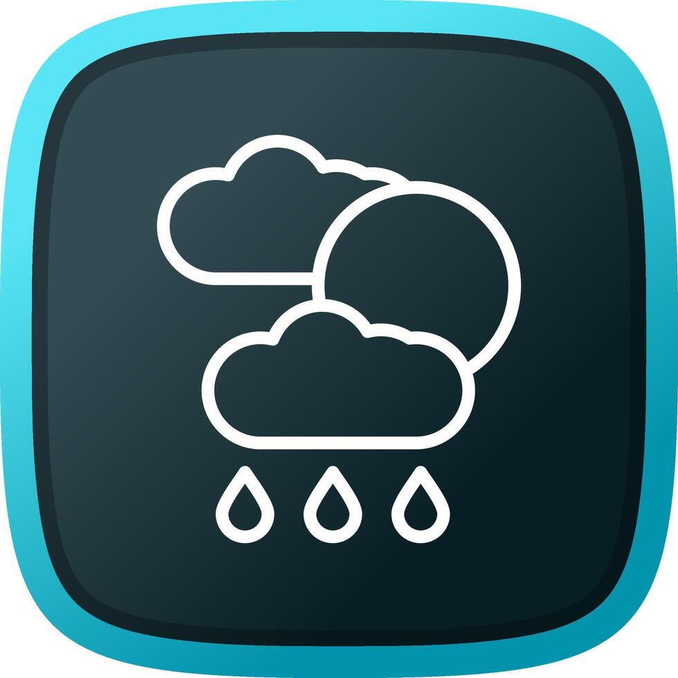 Weather Forecast Creative Icon Design vector