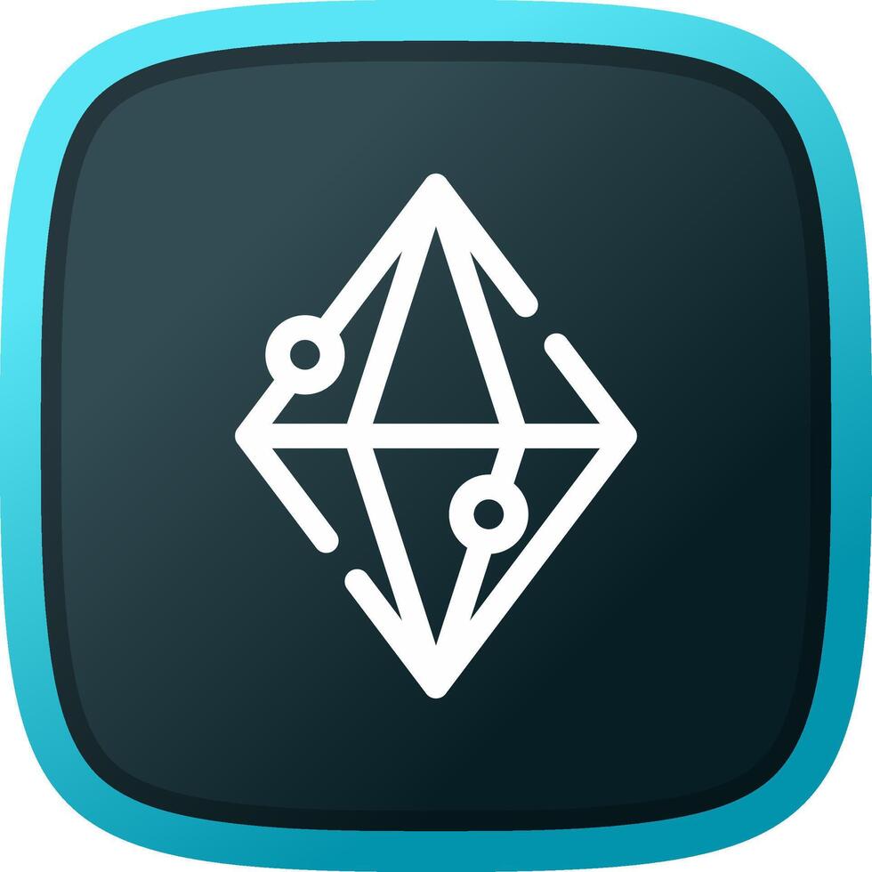 Gem Creative Icon Design vector