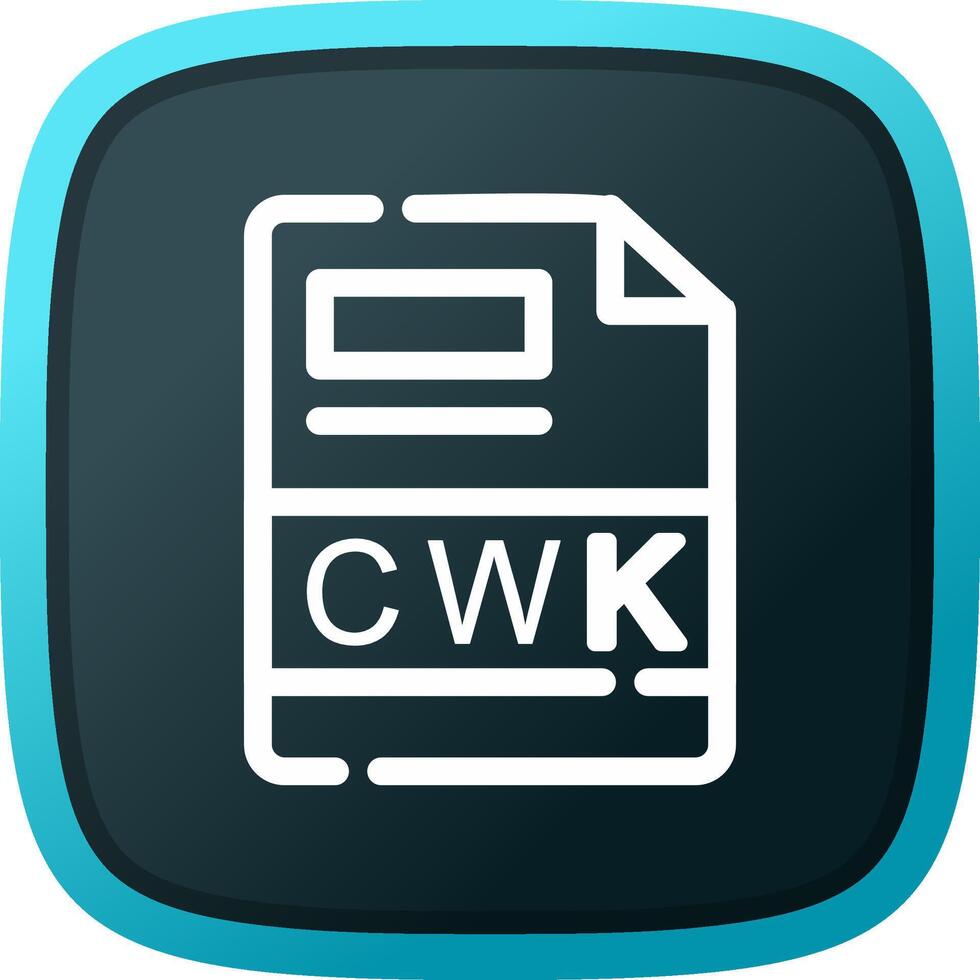 CWK Creative Icon Design vector