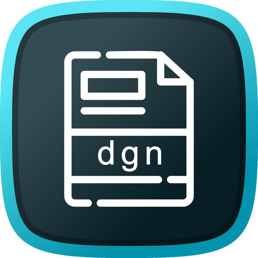 dgn Creative Icon Design vector