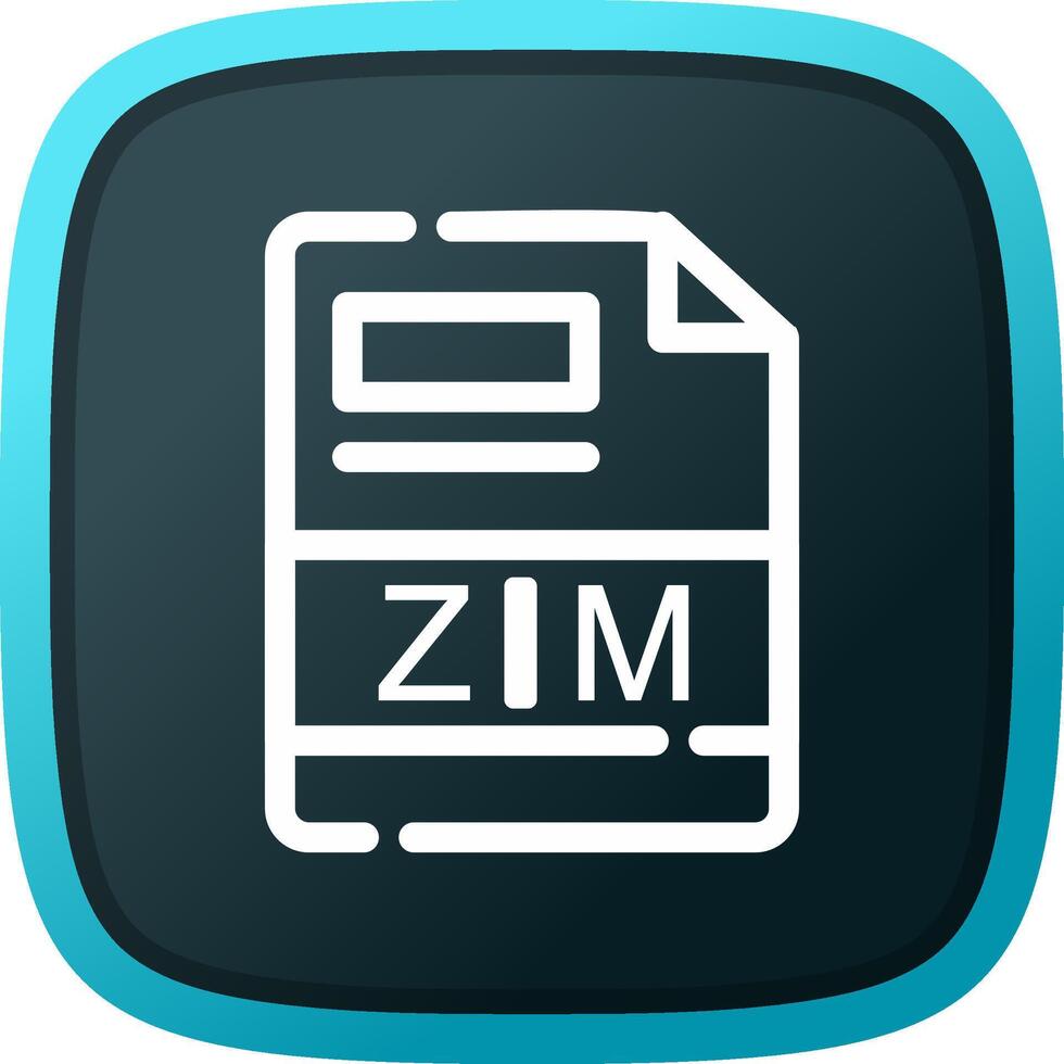 ZIM Creative Icon Design vector