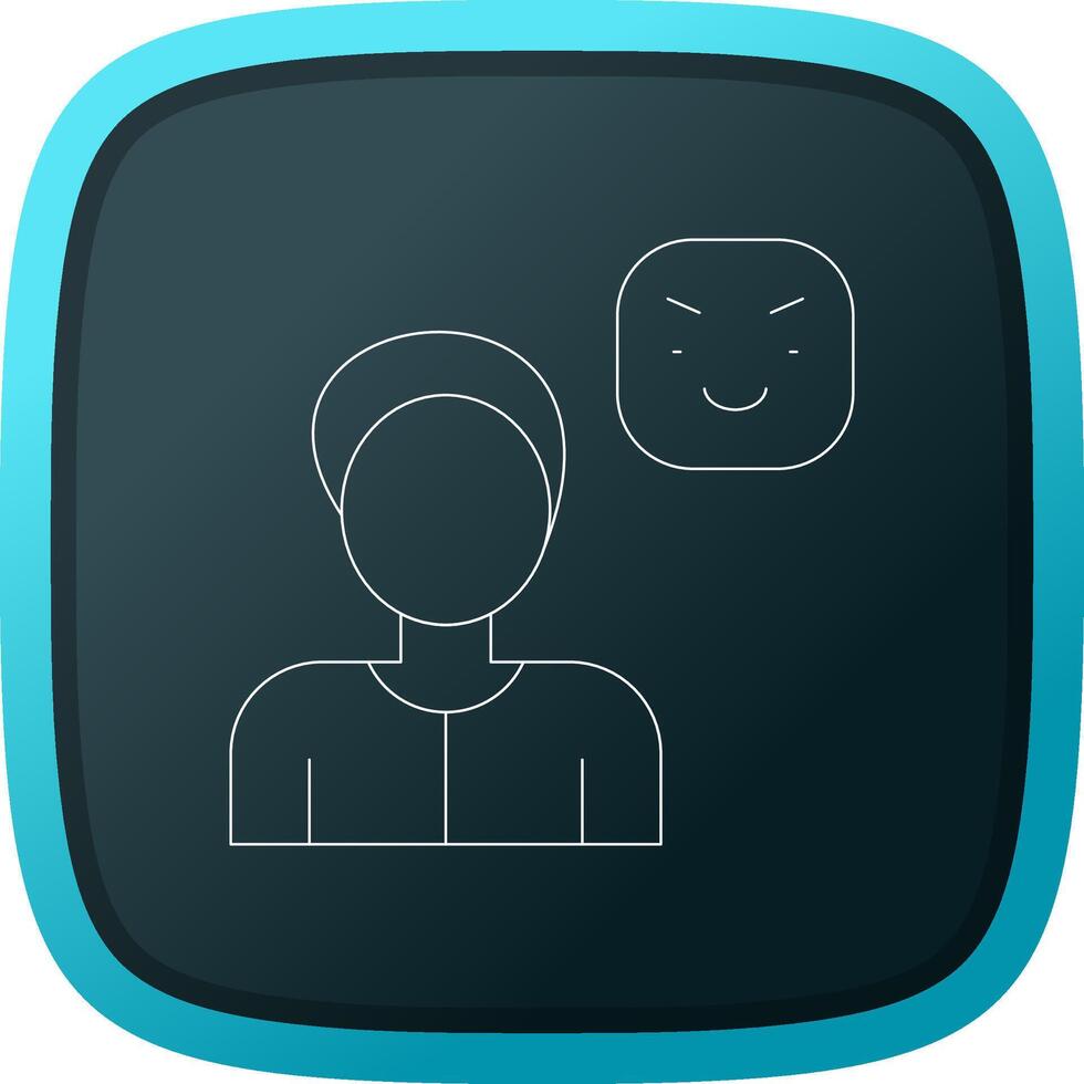 Confident Creative Icon Design vector