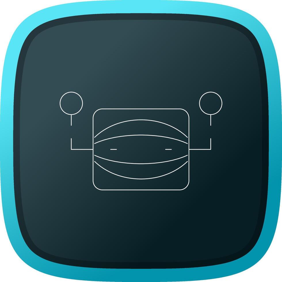 Virtual Assistant Creative Icon Design vector