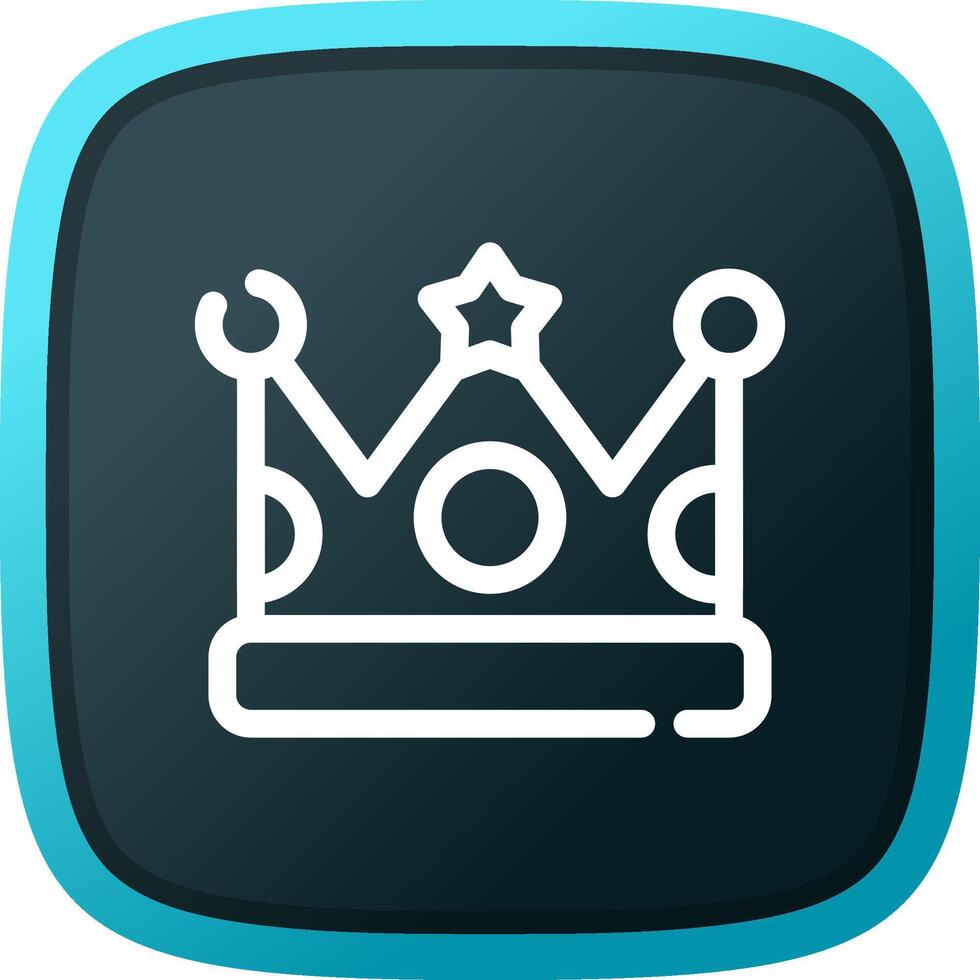 Crown Creative Icon Design vector