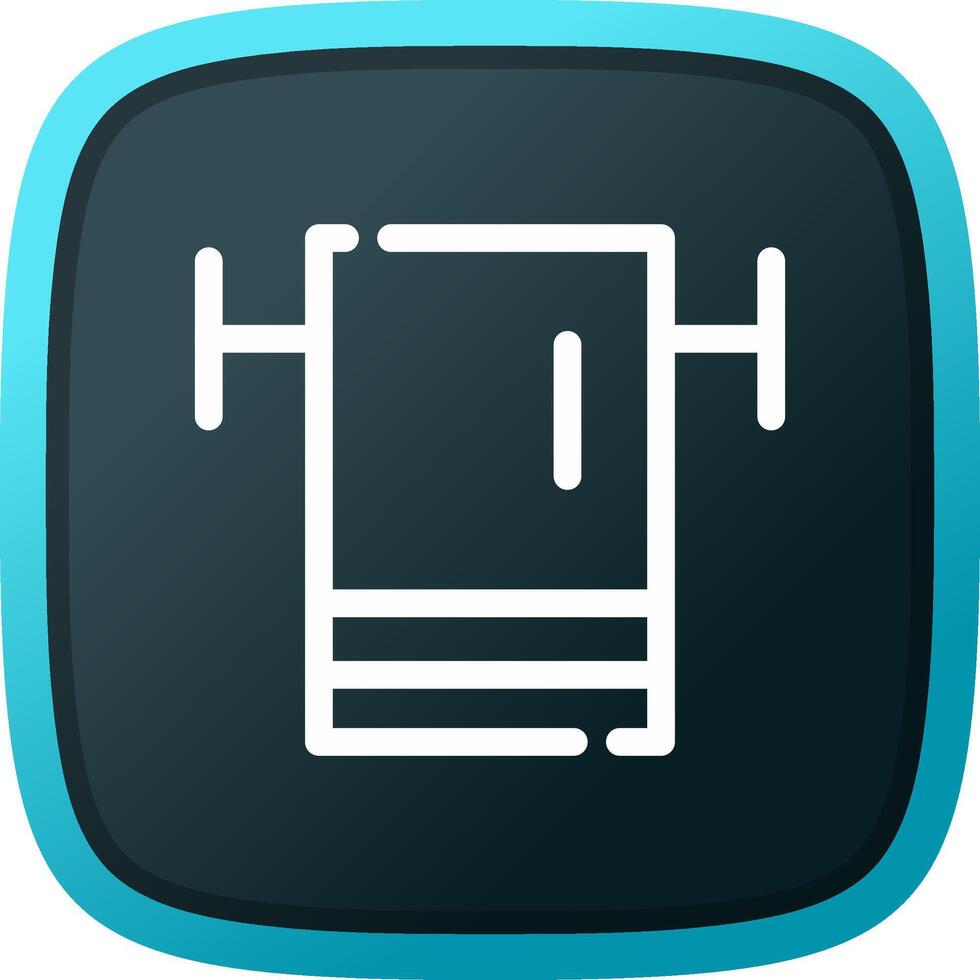 Towel Creative Icon Design vector