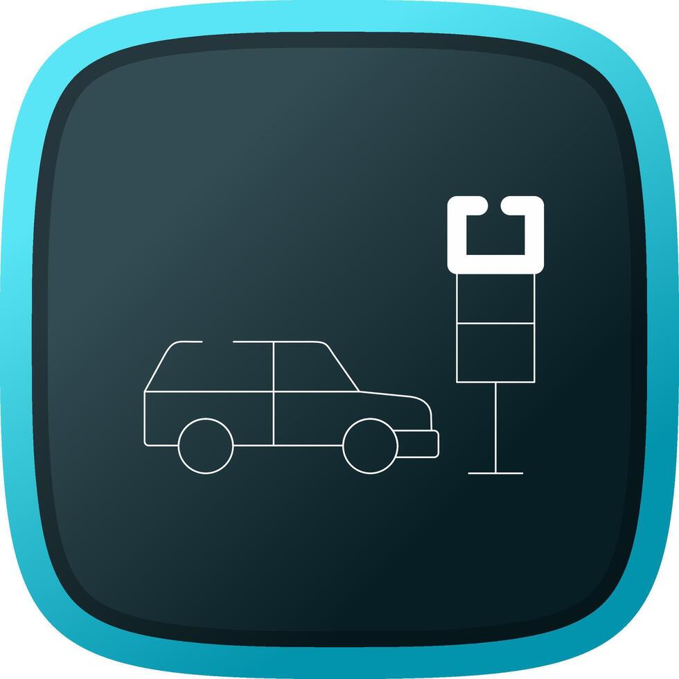 Taxi Signal Creative Icon Design vector