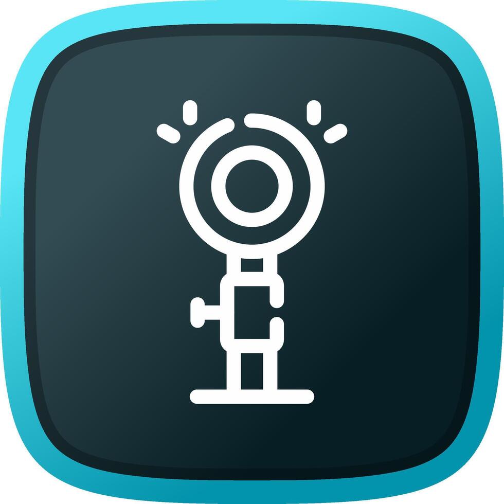 Light Creative Icon Design vector