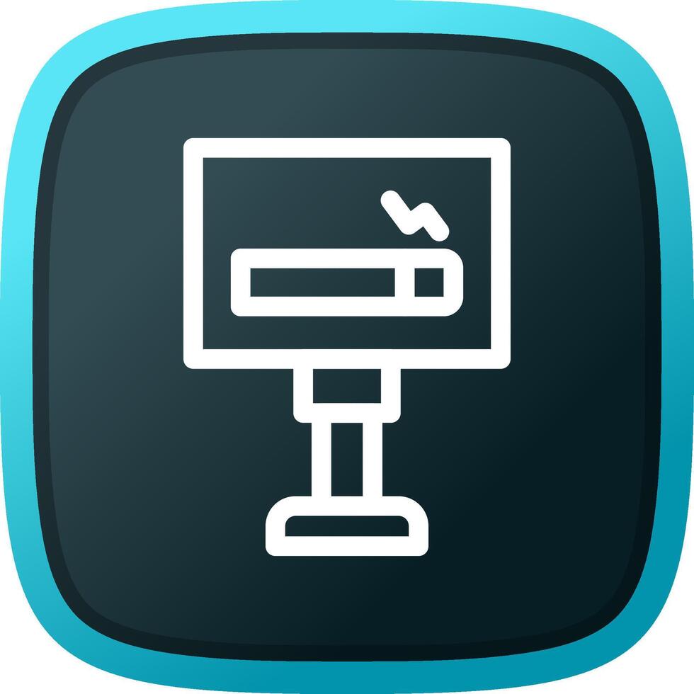 Smoking Area Creative Icon Design vector