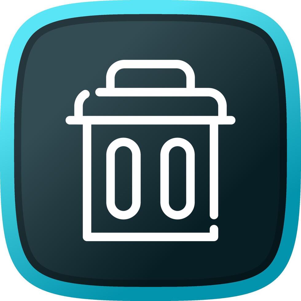 Delete Creative Icon Design vector