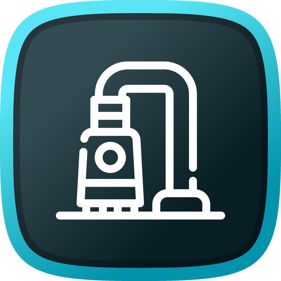 Vacuum Cleaner Creative Icon Design vector