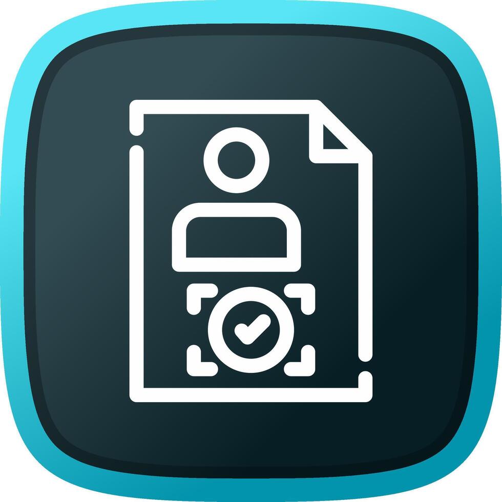 Approval Creative Icon Design vector