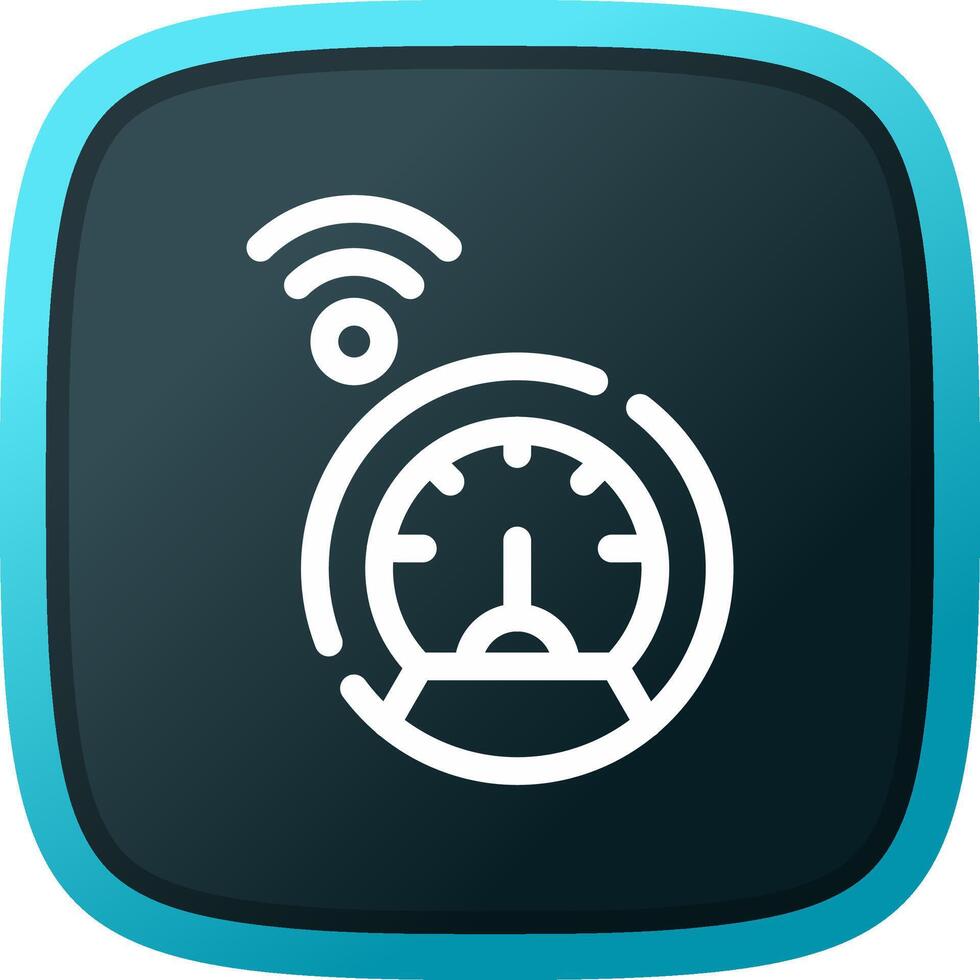 Smart Meter Creative Icon Design vector