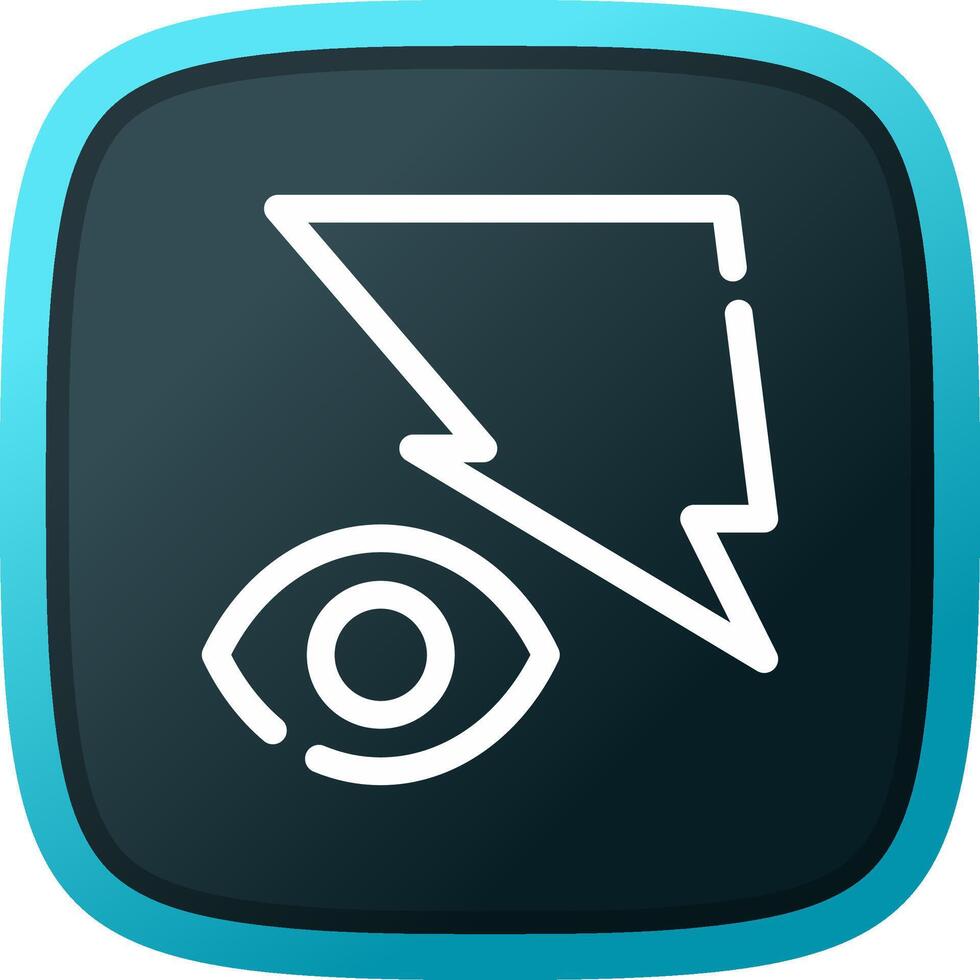 Red Eyes Creative Icon Design vector