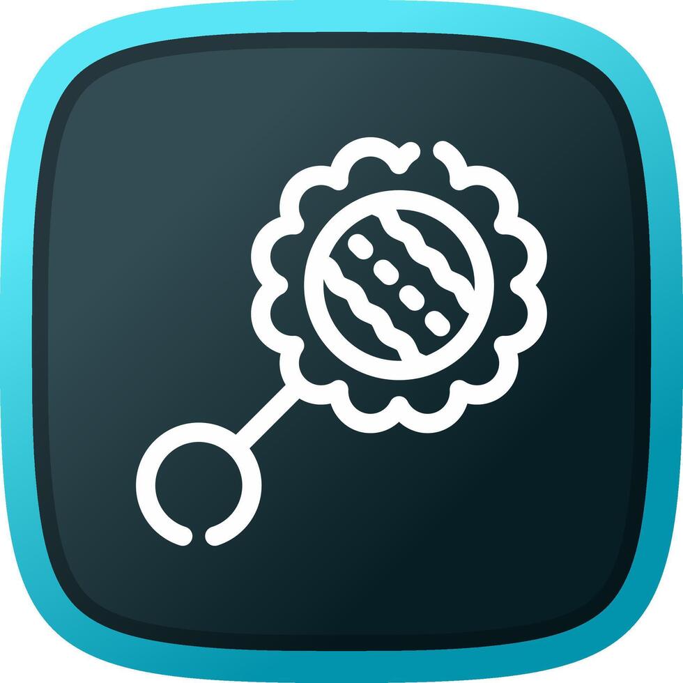 Rattle Creative Icon Design vector