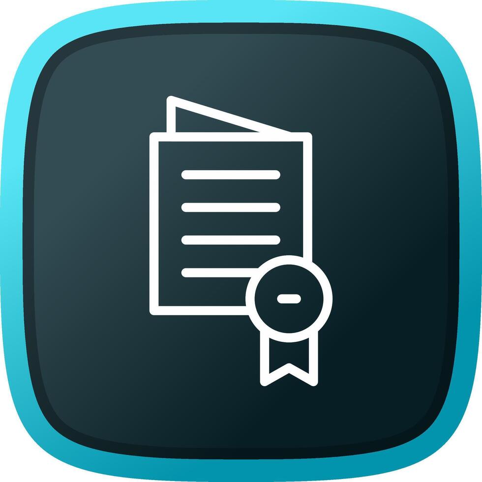 Certificate Creative Icon Design vector