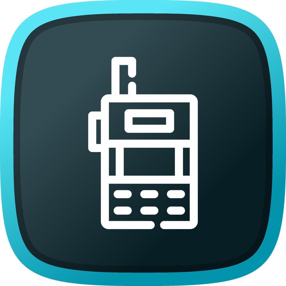 Transceiver Creative Icon Design vector