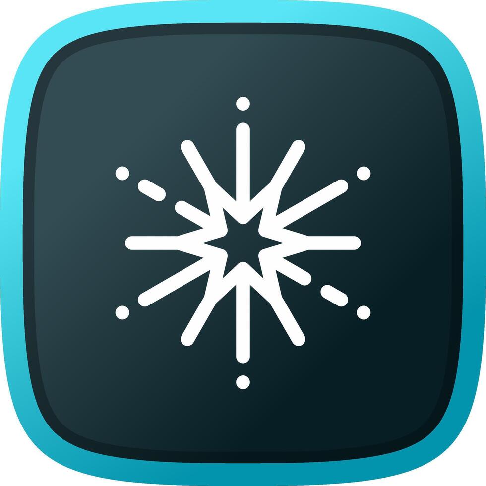 Star Creative Icon Design vector