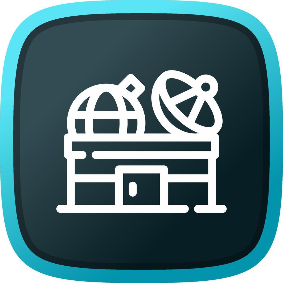 Observatory Creative Icon Design vector