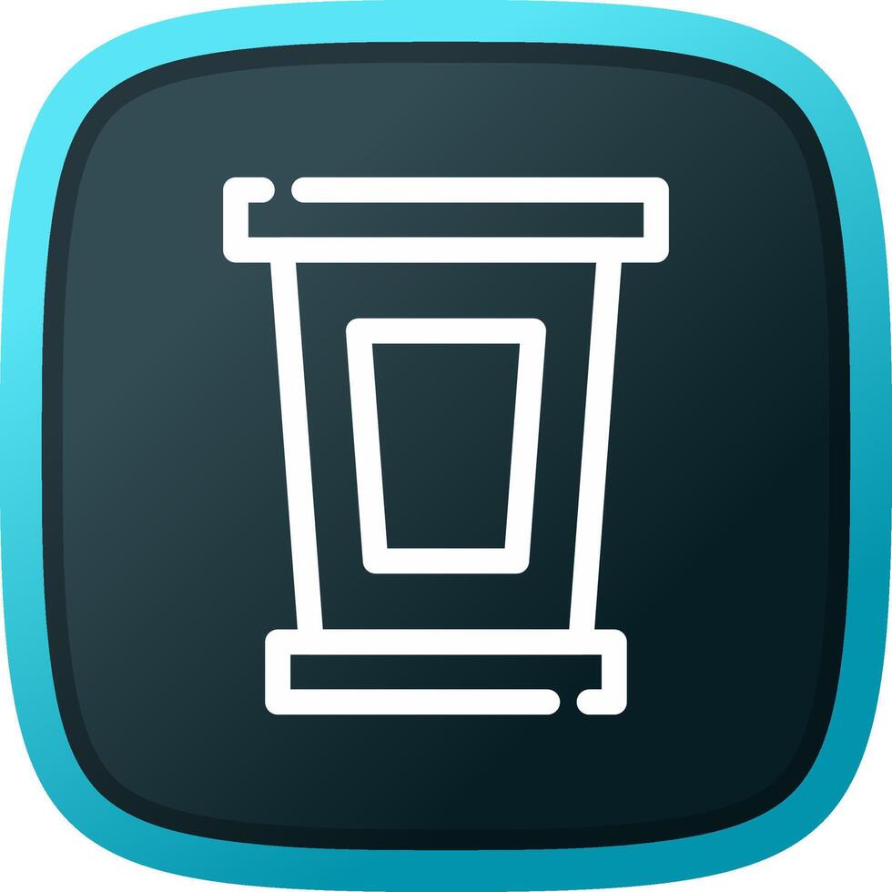 Witness Stand Creative Icon Design vector