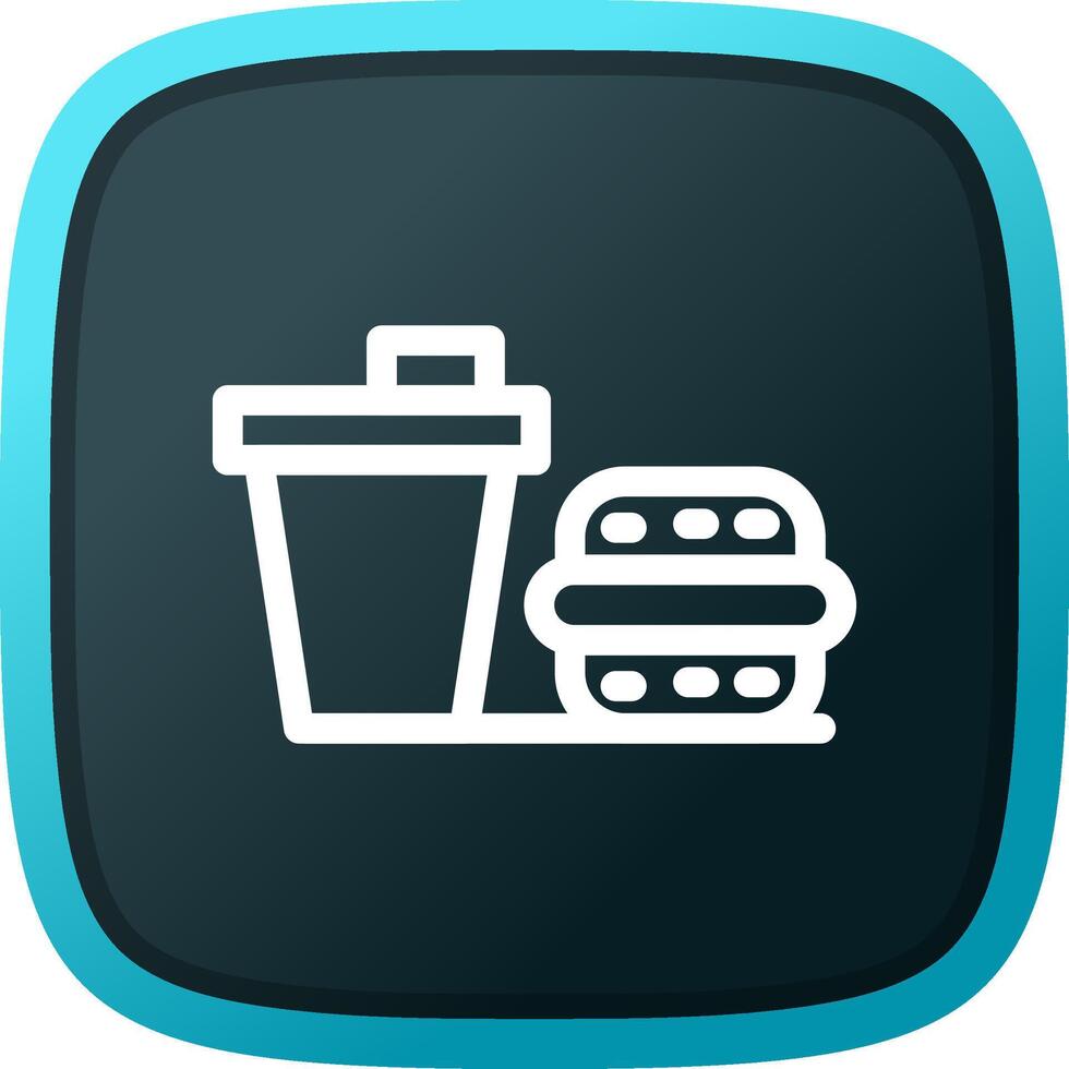 Take Away Creative Icon Design vector