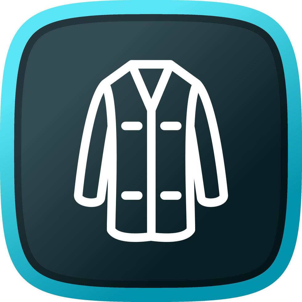 Lab Coat Creative Icon Design vector