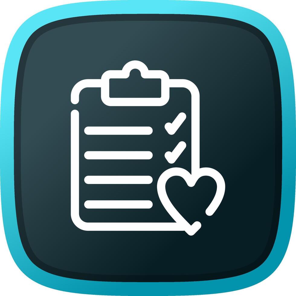 Checkup Creative Icon Design vector