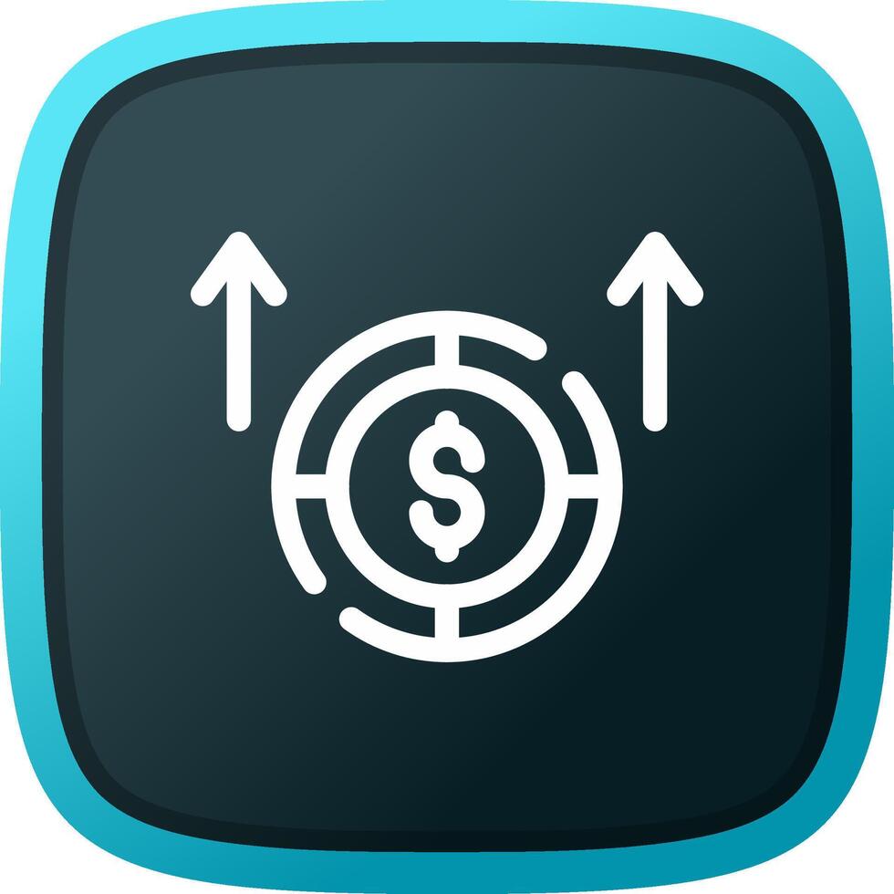 Cash Flow Creative Icon Design vector