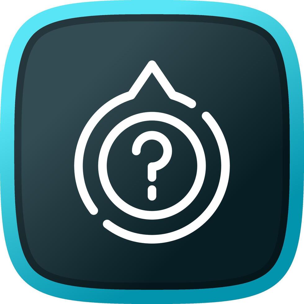 Question Creative Icon Design vector