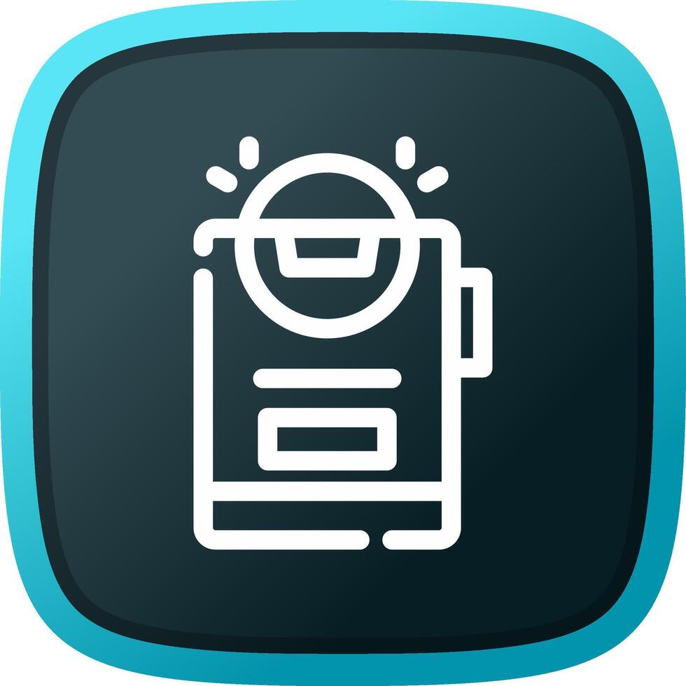 Light Creative Icon Design vector