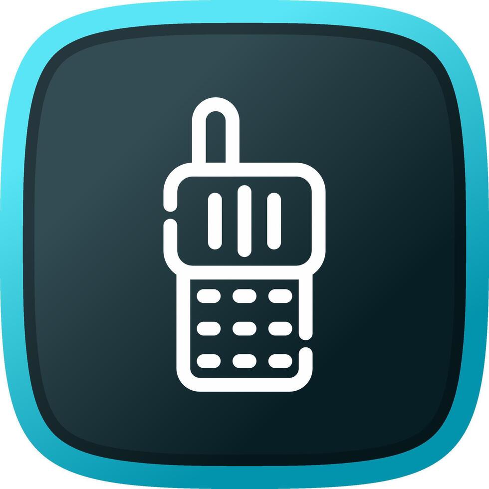 Walkie Talkies Creative Icon Design vector