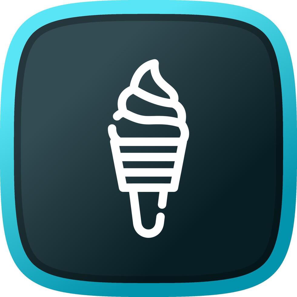 diseño de icono creativo de helado vector