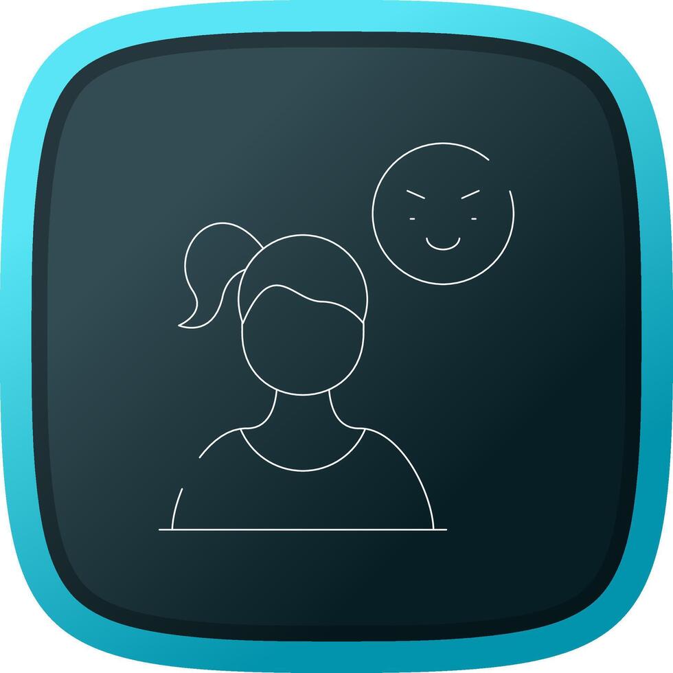 Confident Creative Icon Design vector