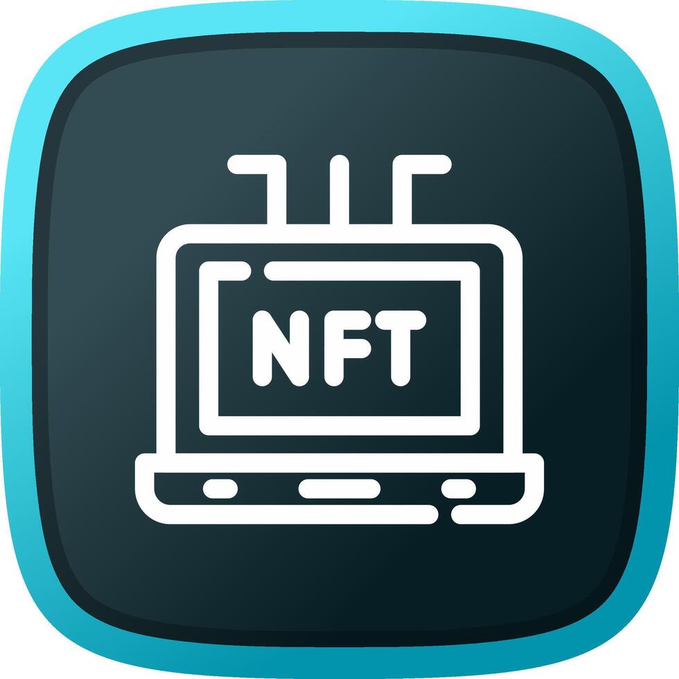 Nft Creative Icon Design vector