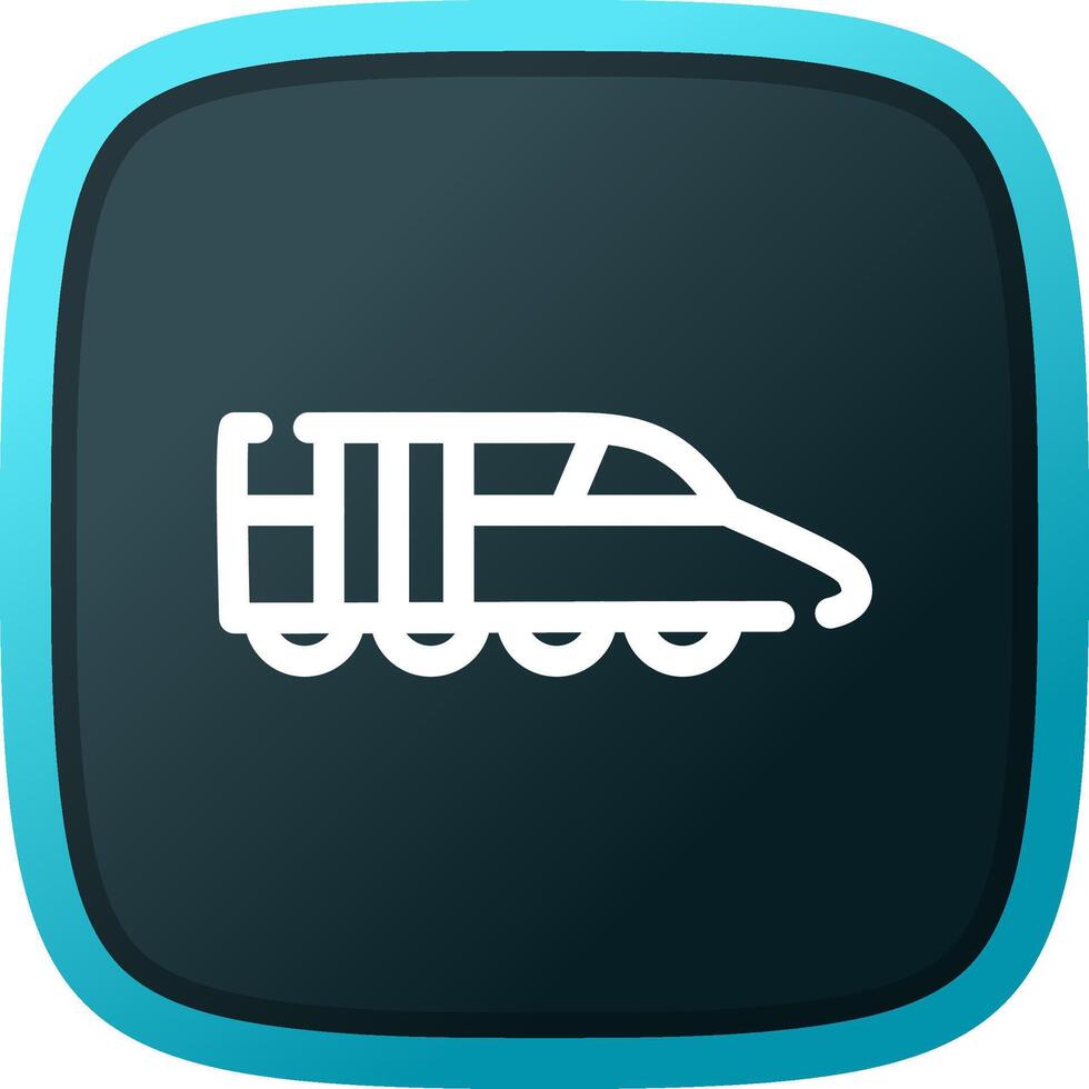 Train Creative Icon Design vector