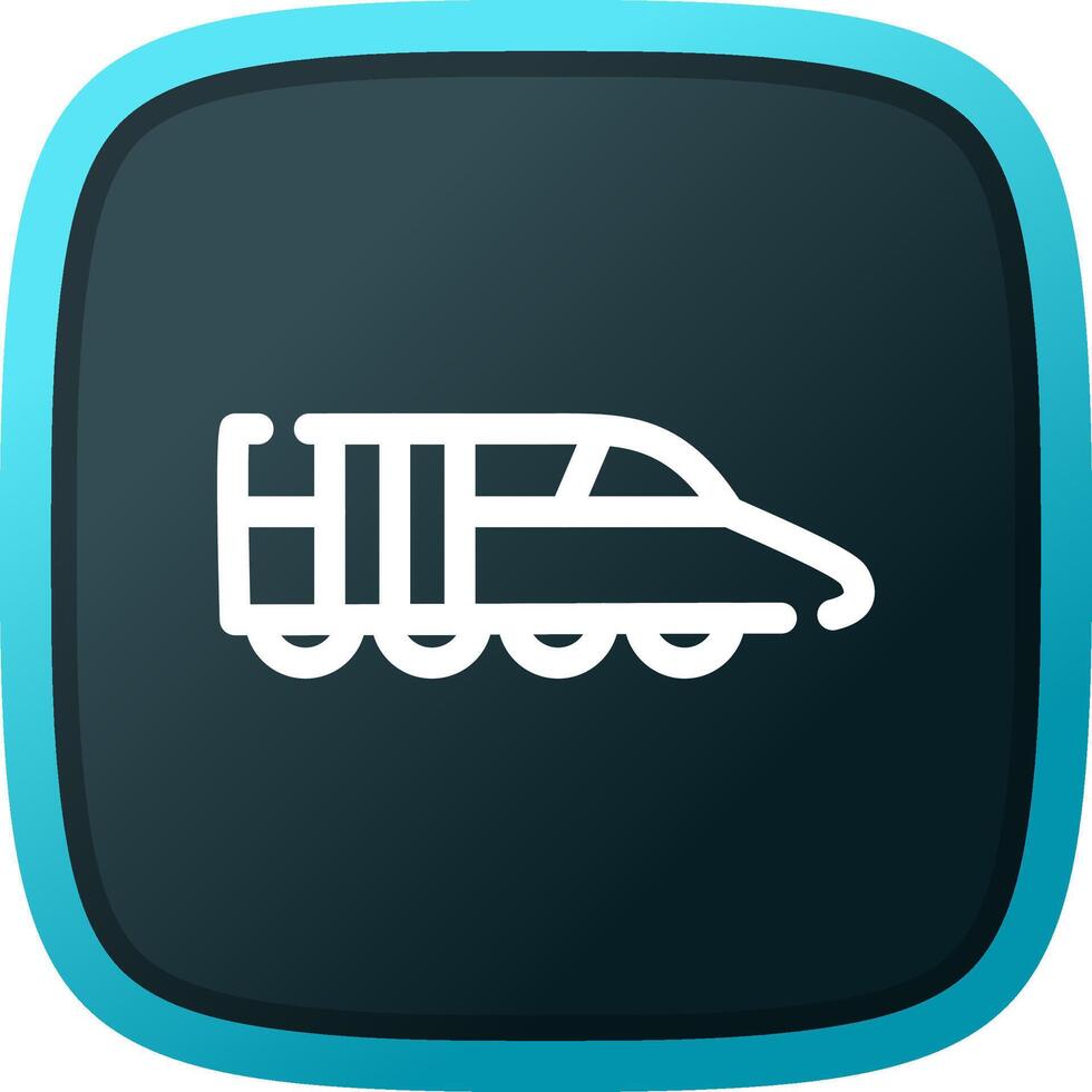 diseño de icono creativo de tren vector