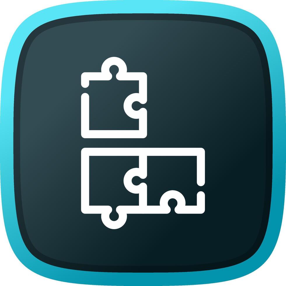 Puzzle Creative Icon Design vector