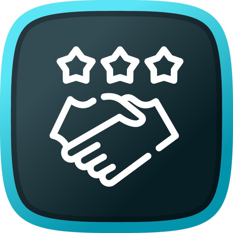 Game Handshake Creative Icon Design vector