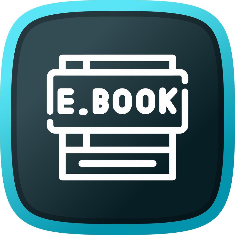 Ebooks Creative Icon Design vector