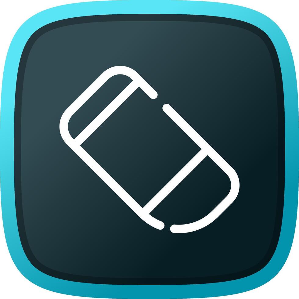 Eraser Creative Icon Design vector