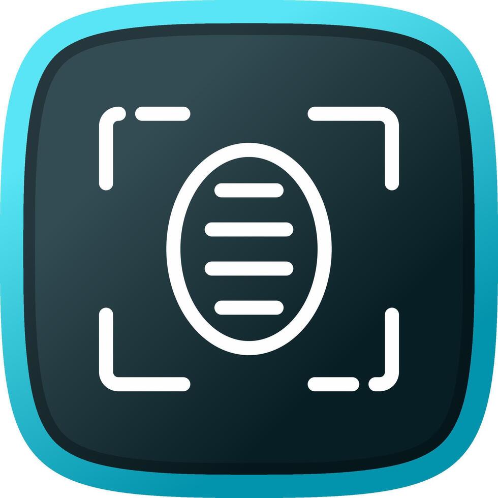 Biometrics Creative Icon Design vector