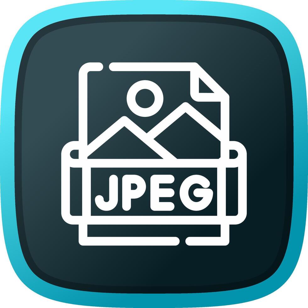 Jpeg Creative Icon Design vector