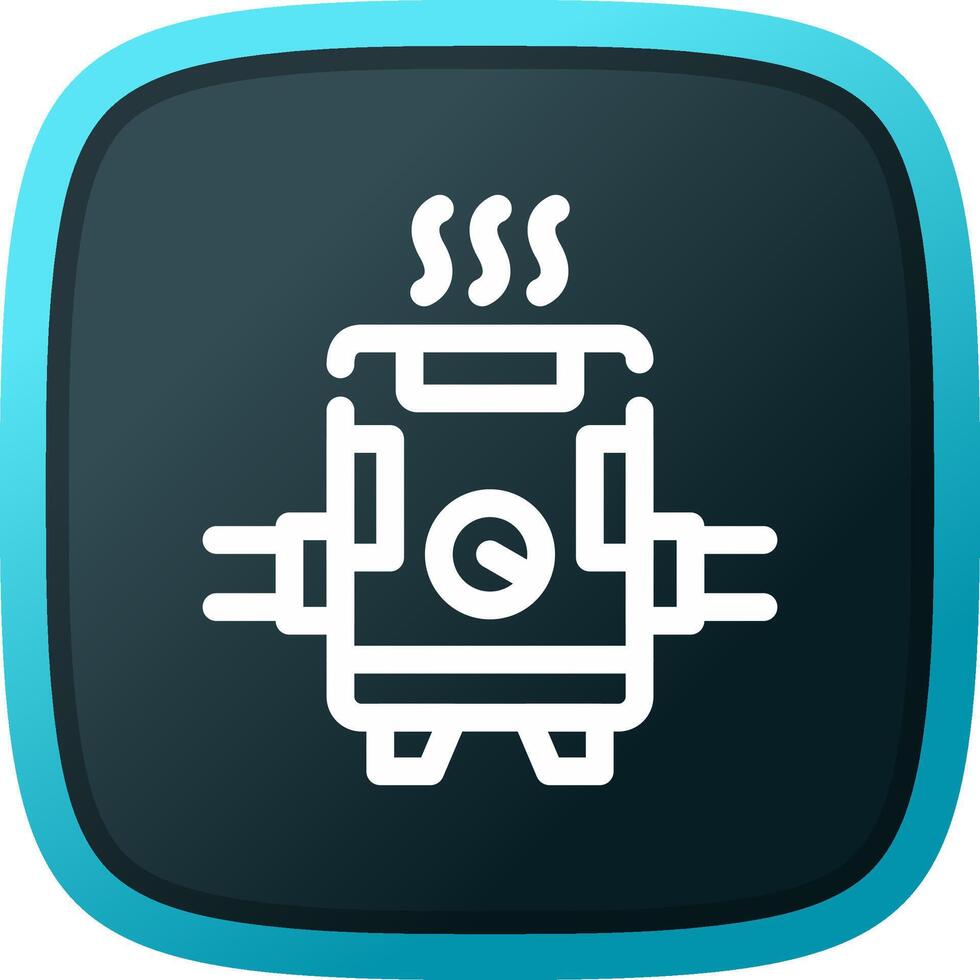 Water Heater Creative Icon Design vector