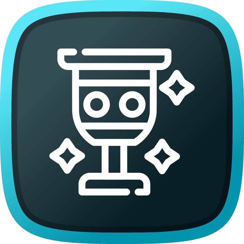 Goblet Creative Icon Design vector