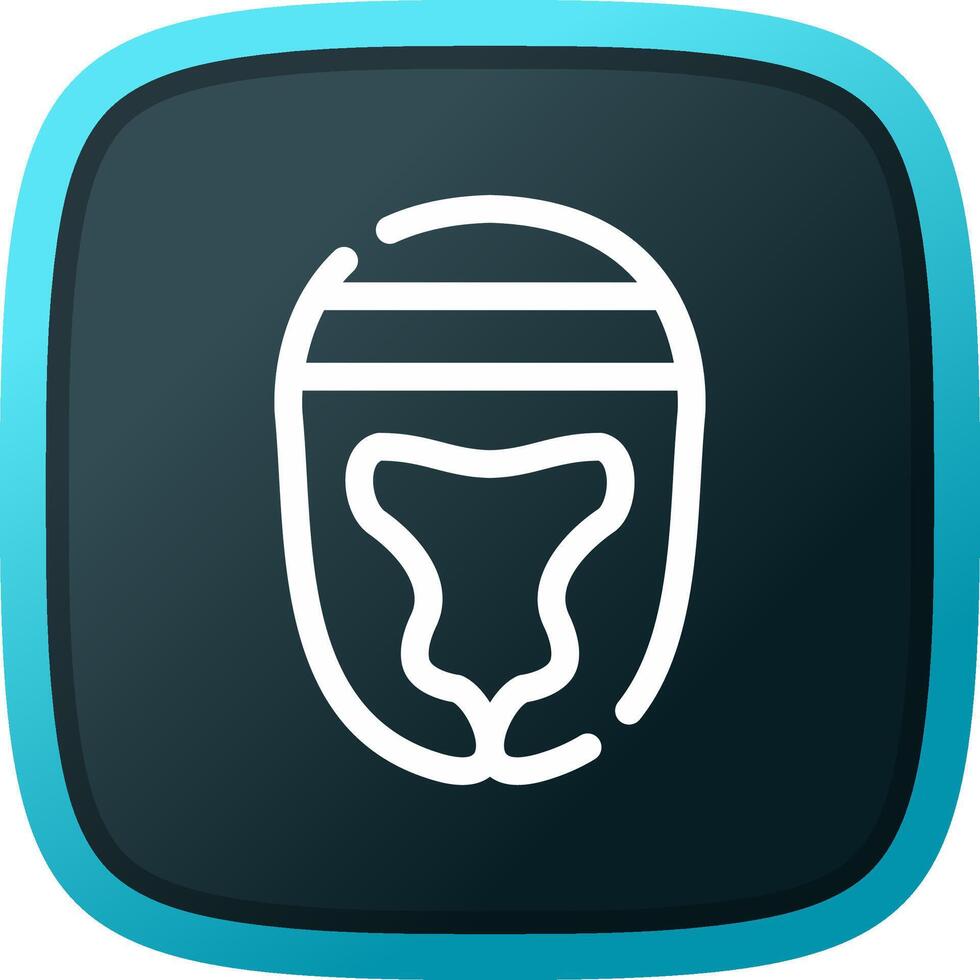 Helmet Creative Icon Design vector