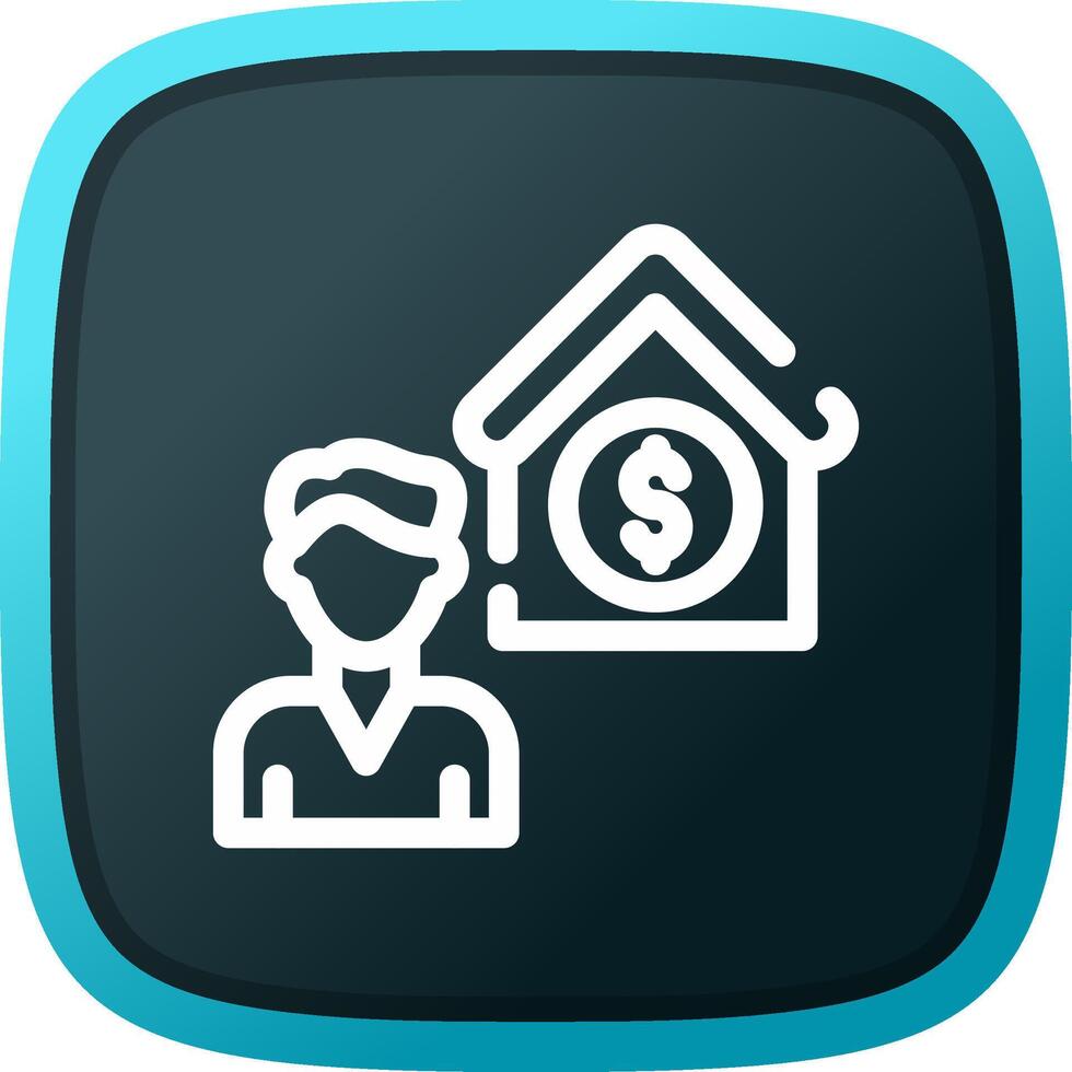 Broker Dealer Creative Icon Design vector