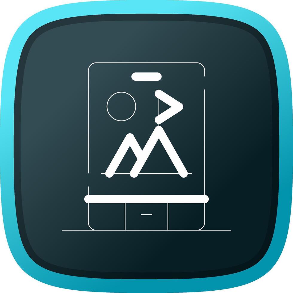 Ar Adventure Creative Icon Design vector