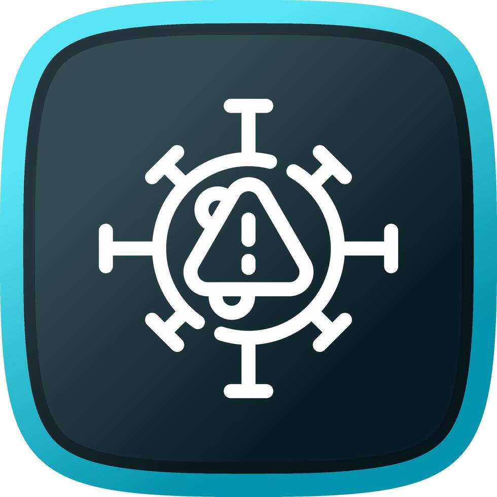 Virus Creative Icon Design vector