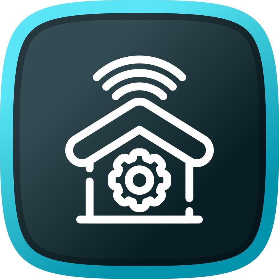 Home Automation Creative Icon Design vector