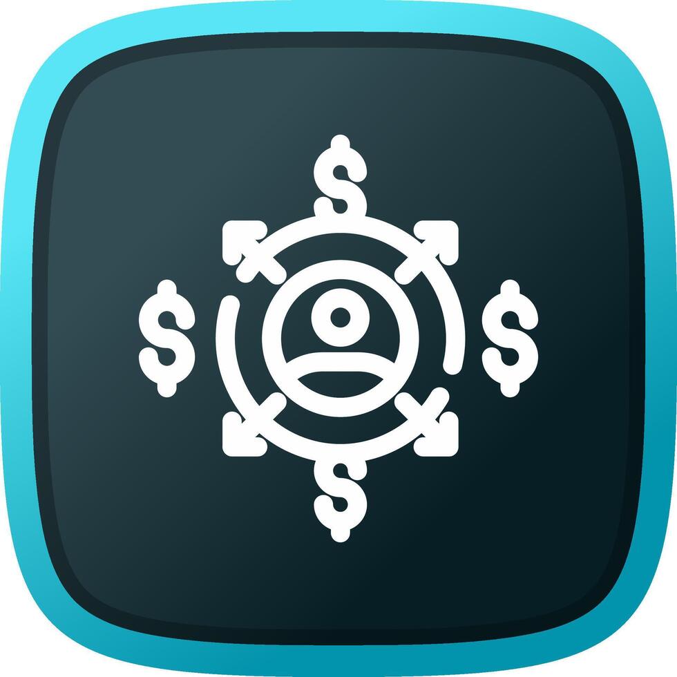 Affiliate Marketing Creative Icon Design vector